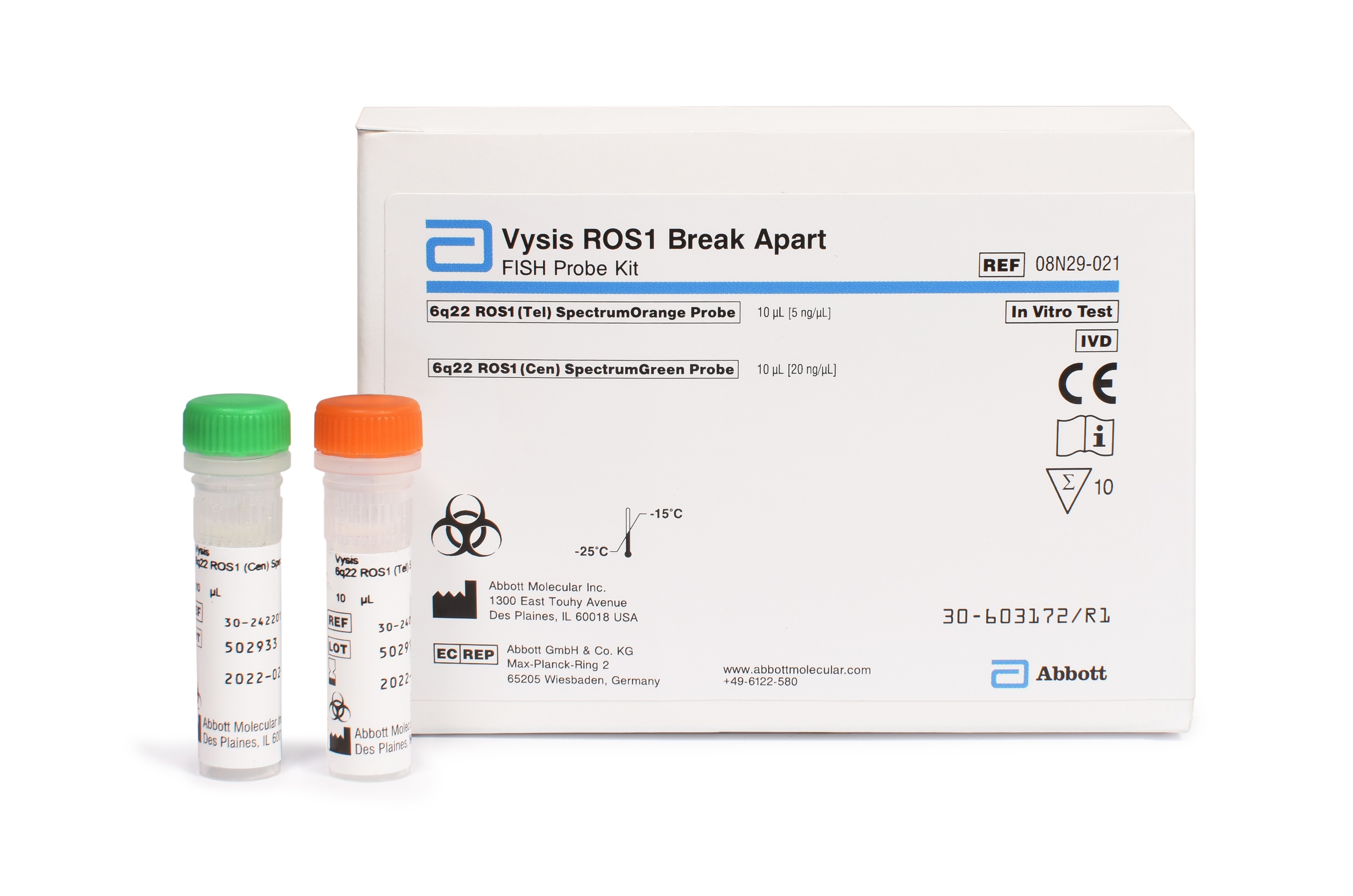 vysis-ROS1-break-apart-fish-probe-kit