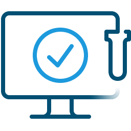 digital testing icon